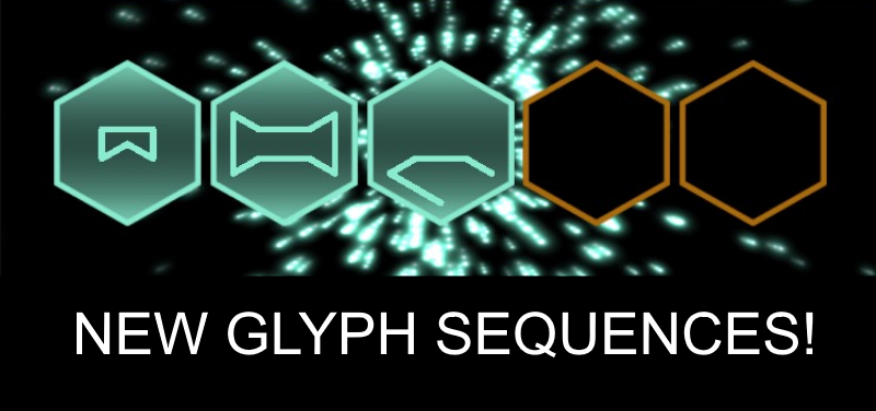 new glyph sequences